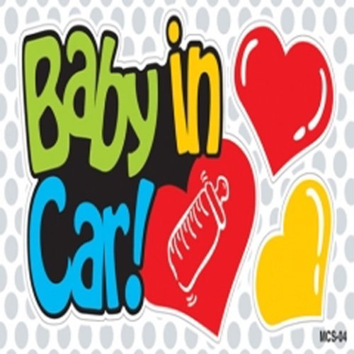 차량스티커 MCS-04 Baby in Car(1장)