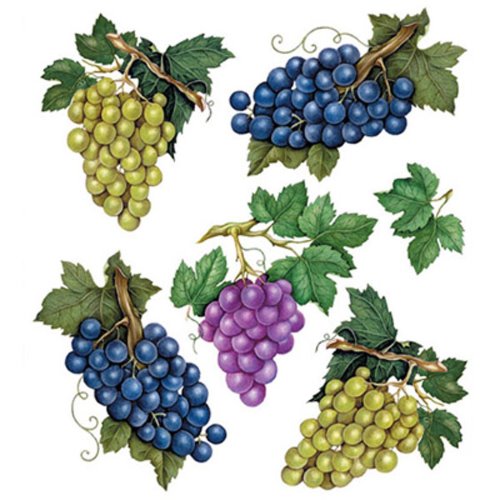 포인트스티커)AS-106 Wine Grapes