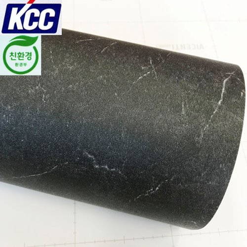 KCC대리석인테리어필름(ST-687)스톤 무광블랙122X100