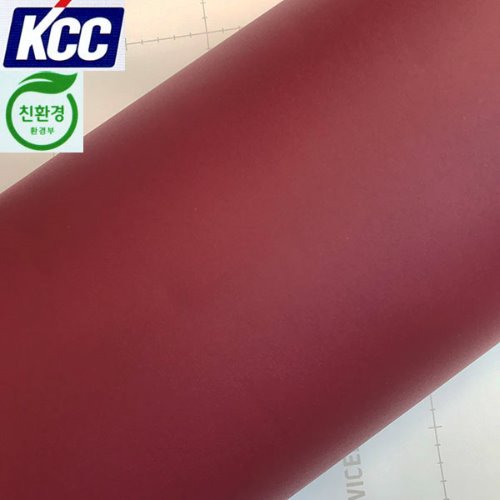 KCC단색인테리어필름(KS-449)다크레드122X100