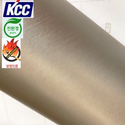 KCC 메탈인테리어필름(PM-984방염)크로스라이트골드122X100