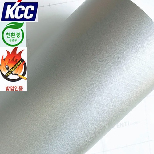 KCC 메탈인테리어필름(PM-981방염)라이트그린실버122X100