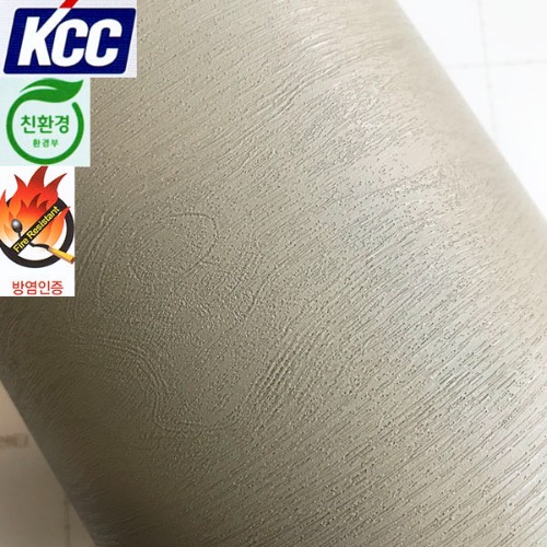 KCC무늬목단색인테리어필름(PP-605방염)라이트카키그레이 122X100