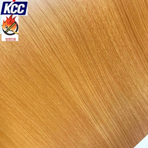 KCC무늬목인테리어필름(KW-098방염)오크 122X100