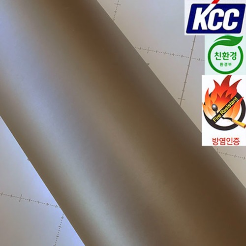 KCC 메탈인테리어필름(PM-971방염)모카골드122X100