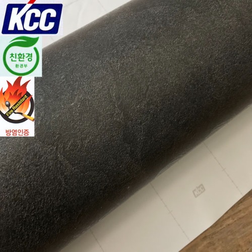 KCC대리석인테리어필름(ST-676방염)스톤 블랙(무광)122X100